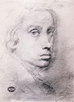 Study for the Self Portrait 1855